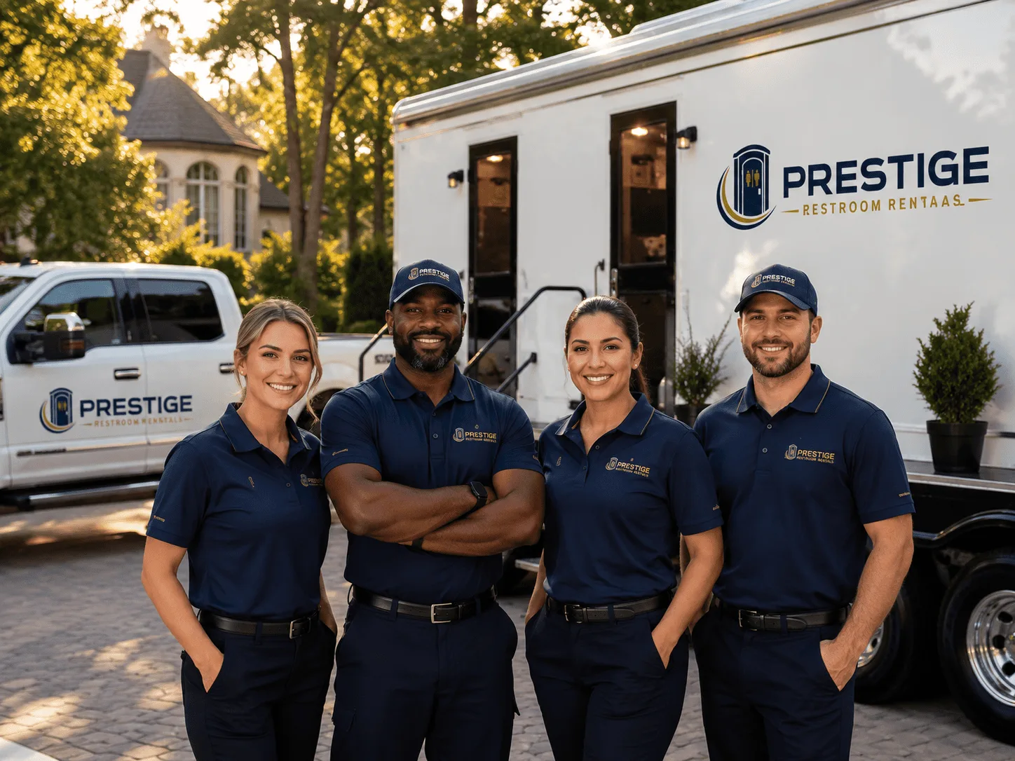 Trusted Luxury Portable Restrooms company in Schlater, MS